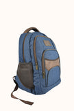 Morral azul FERCCINI Amalfi Mar Profundo, cuatro compartimentos con interior forrado en nylon