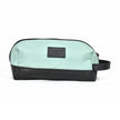 Neceser MINORI Paradiso verde menta con cuero negro - FERCCINI