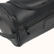 Neceser grande FERCCINI Vernazza Espresso, vista lateral con asa de mano